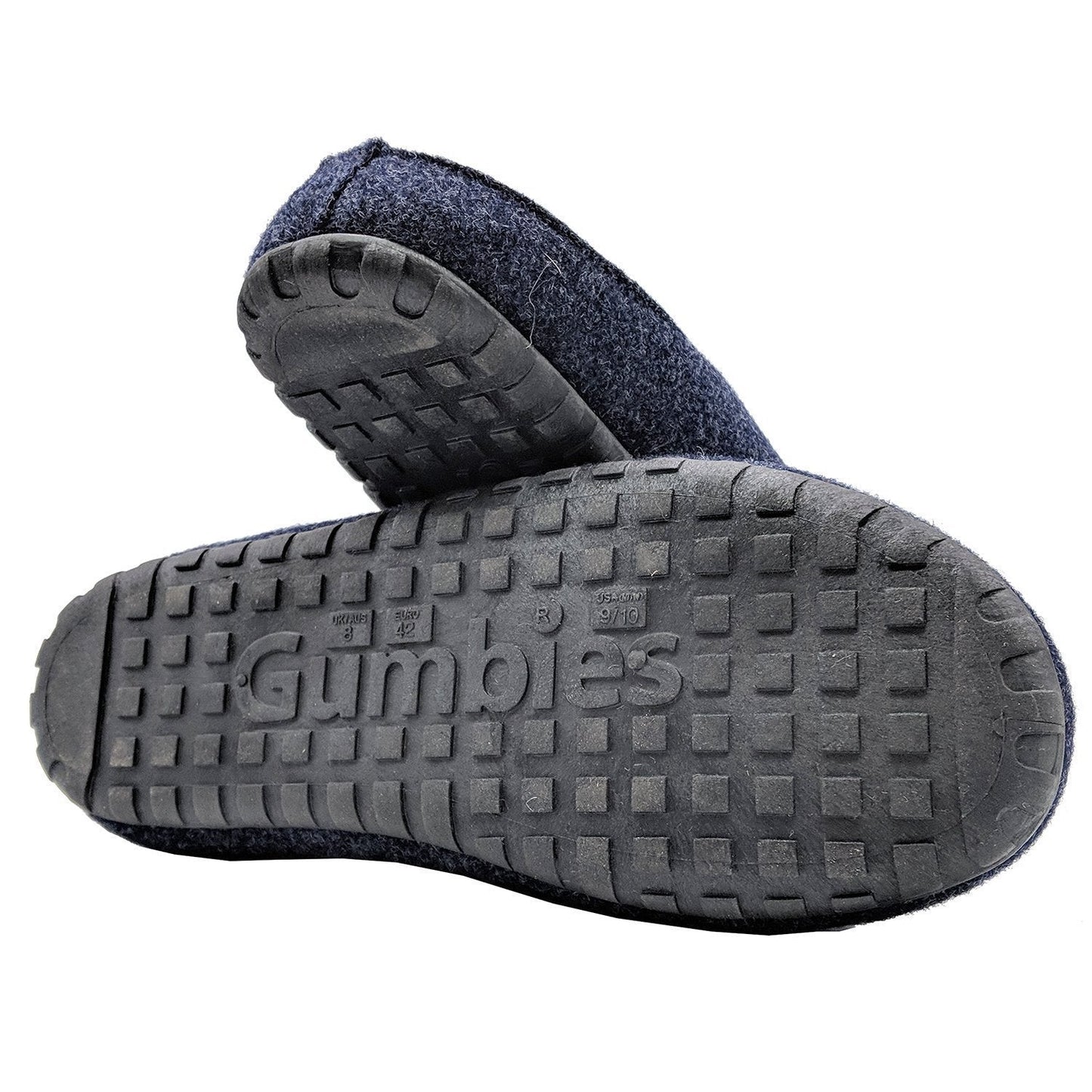 Outback Slipper - Navy & Grey