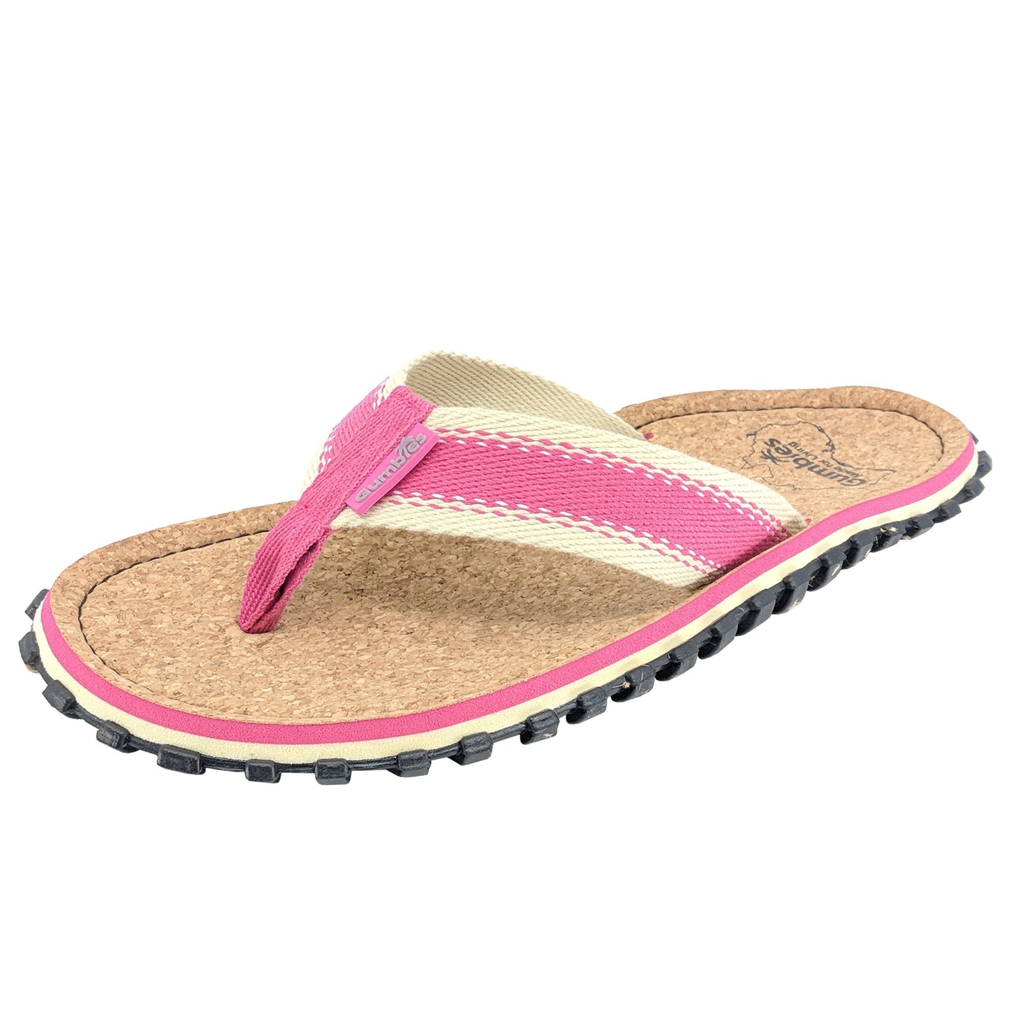 Corker Natural Cork Klip-Klap - Pink
