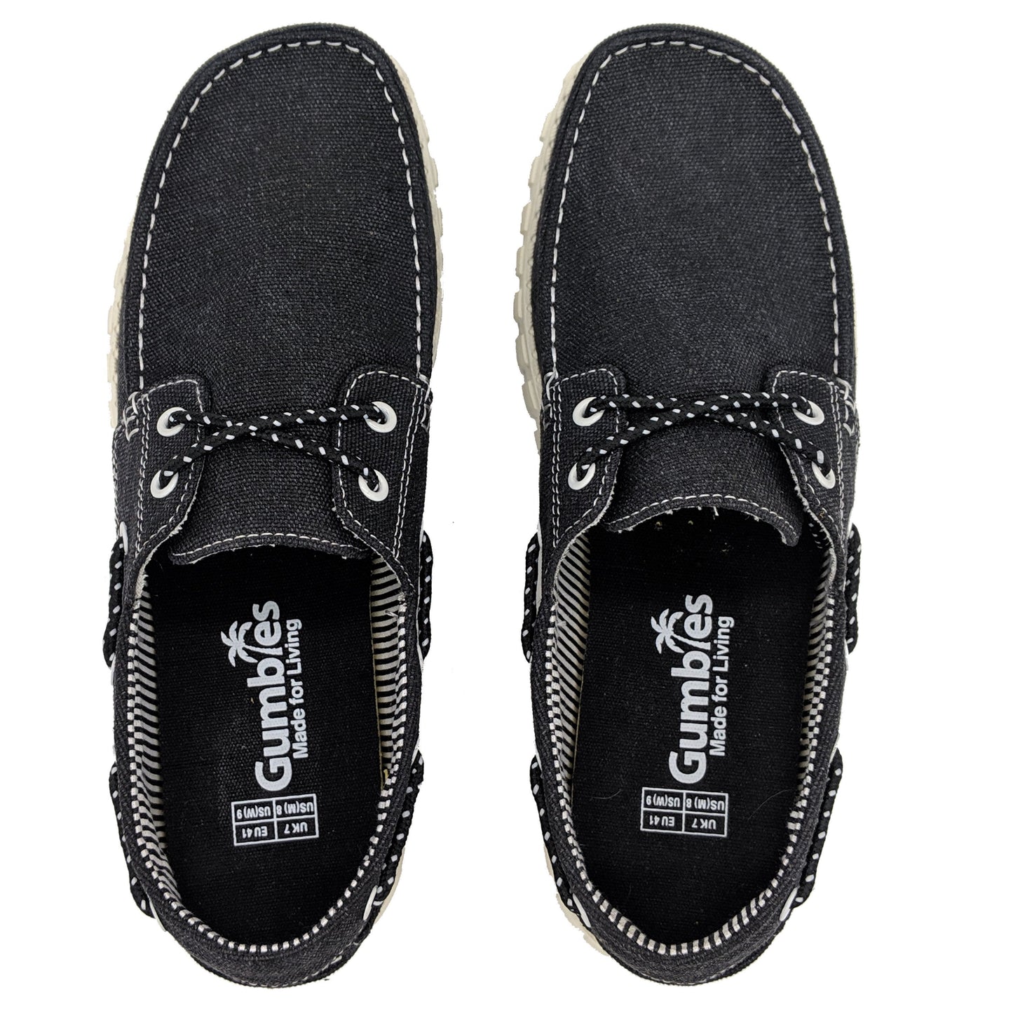 DeckMates™ Kanvas Sko - Black