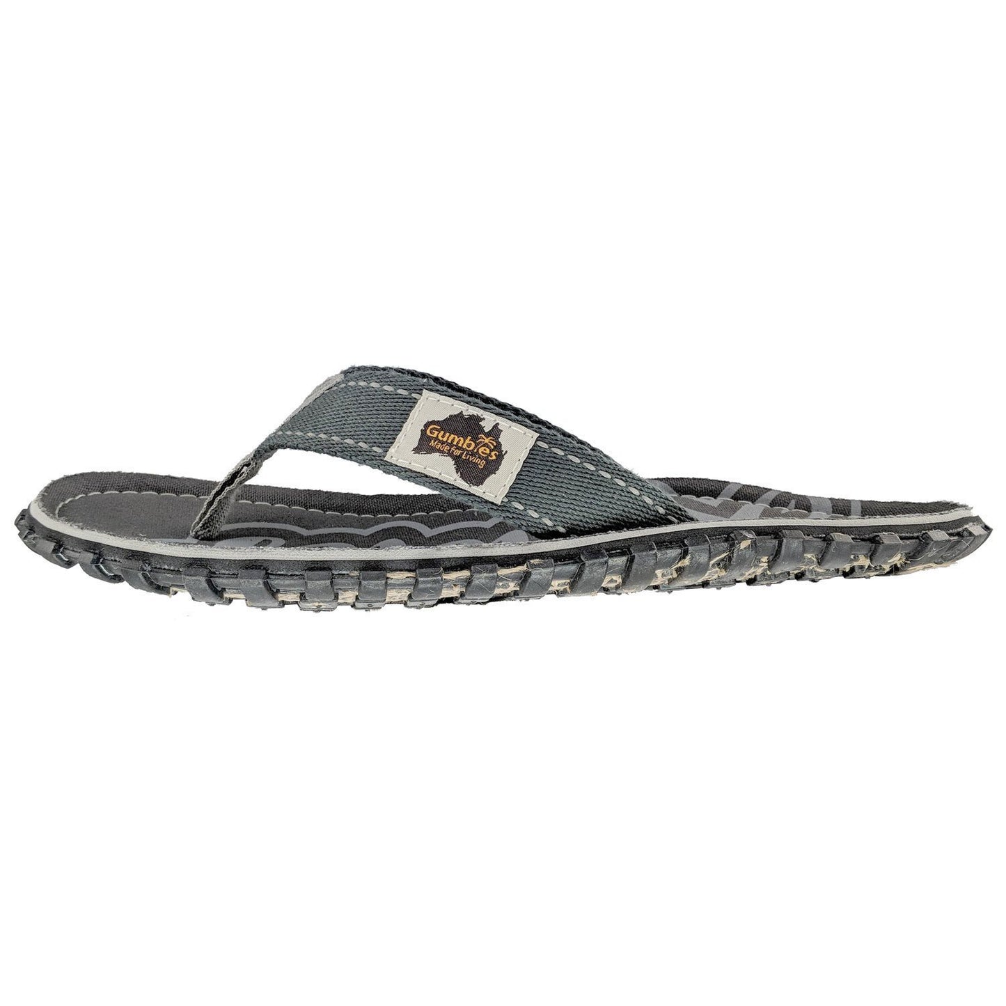 Islander Kanvas Klip-Klap - Cool Grey