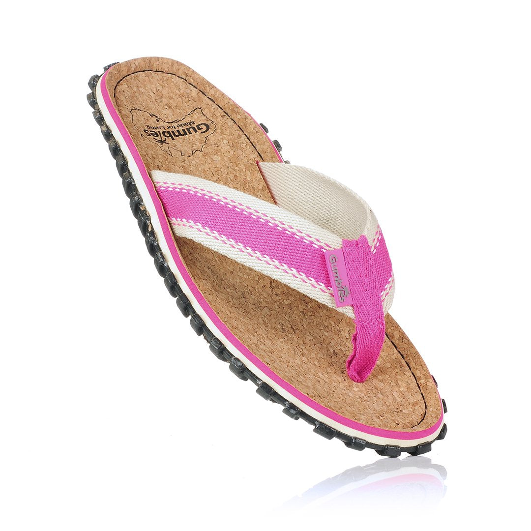 Corker Natural Cork Klip-Klap - Pink
