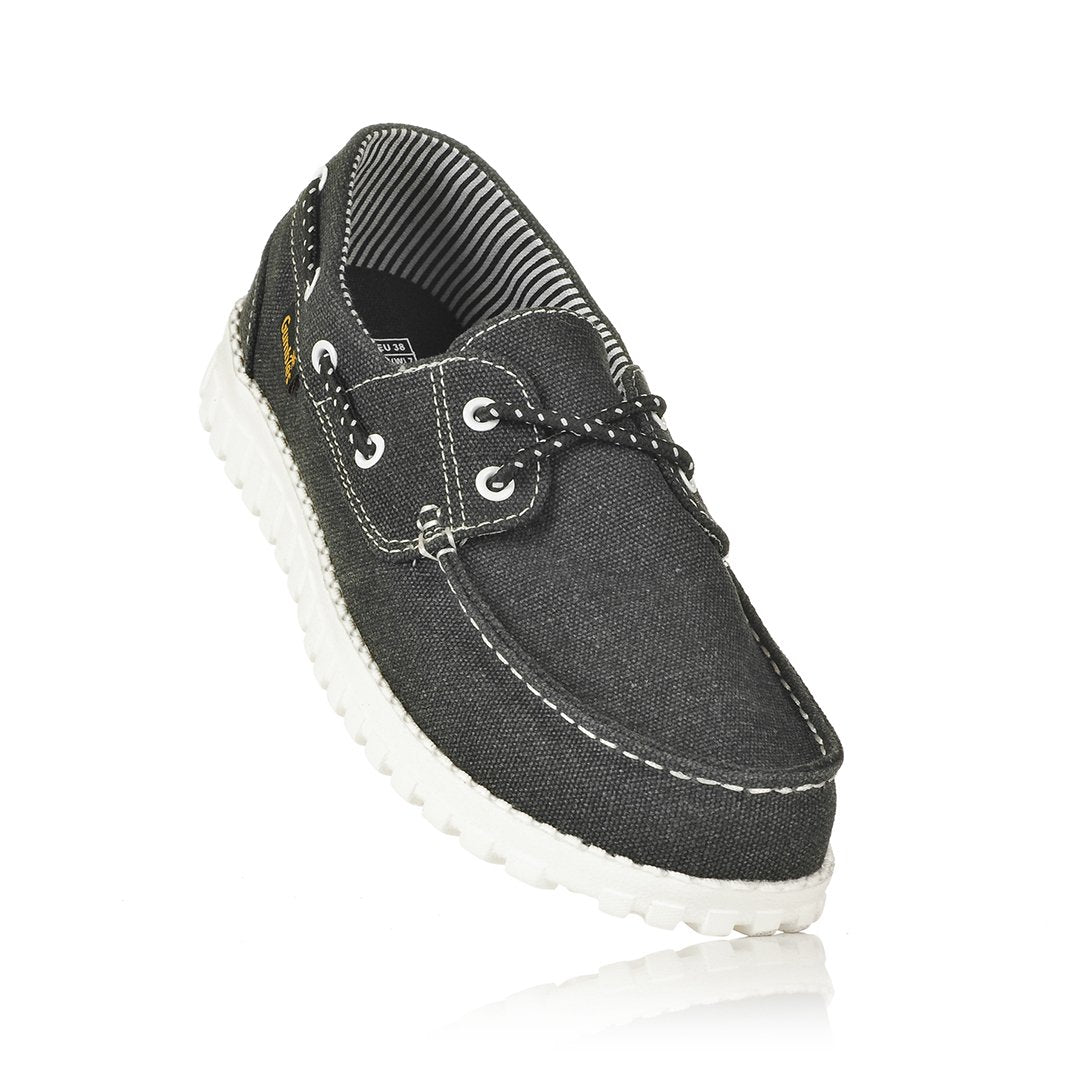 DeckMates™ Kanvas Sko - Black