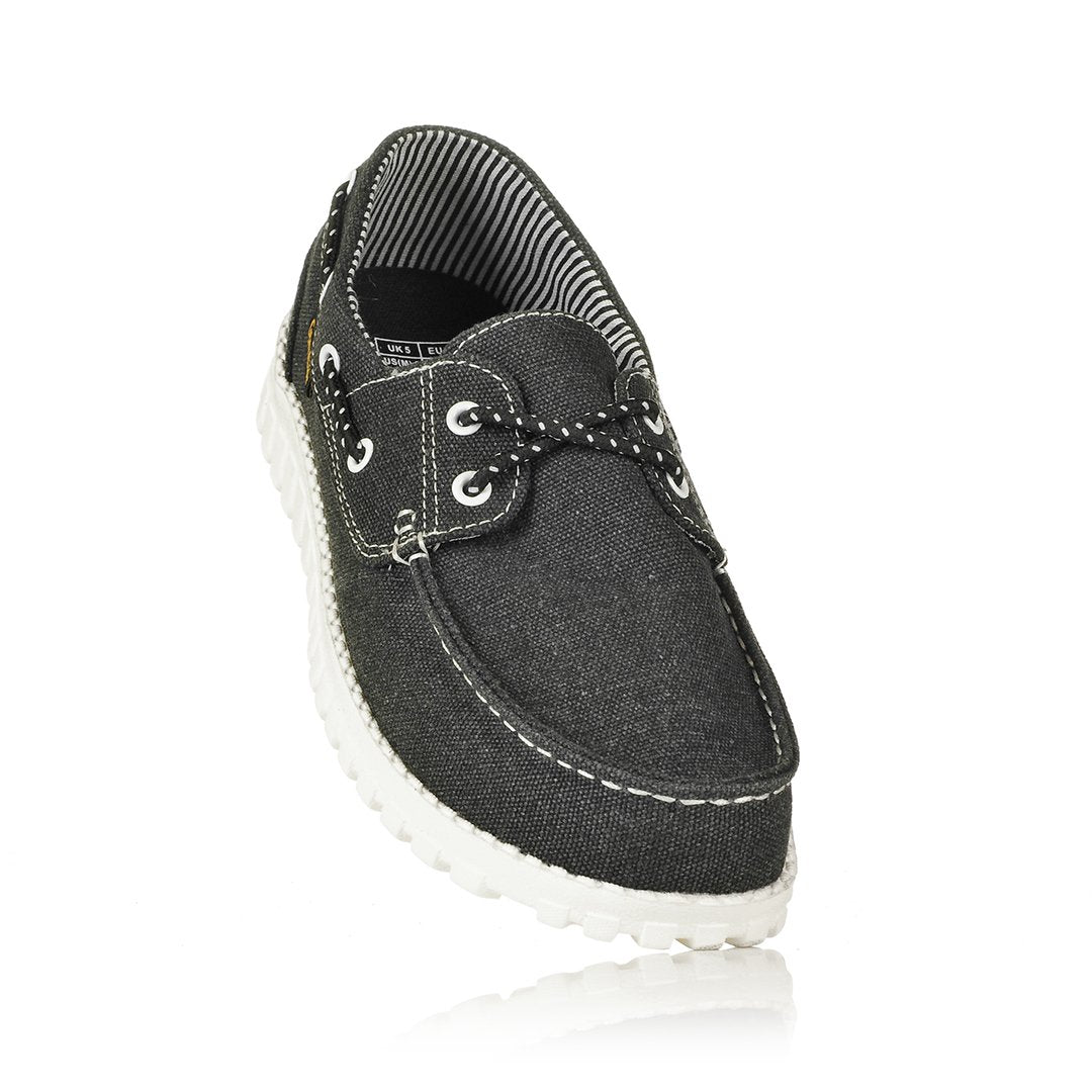 DeckMates™ Kanvas Sko - Black