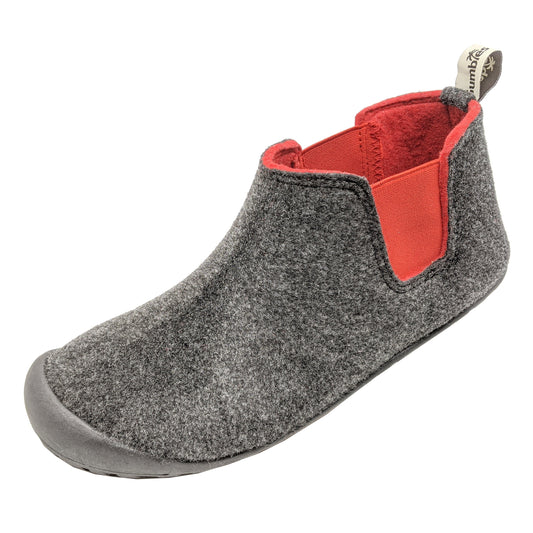 Brumby - Charcoal & Red