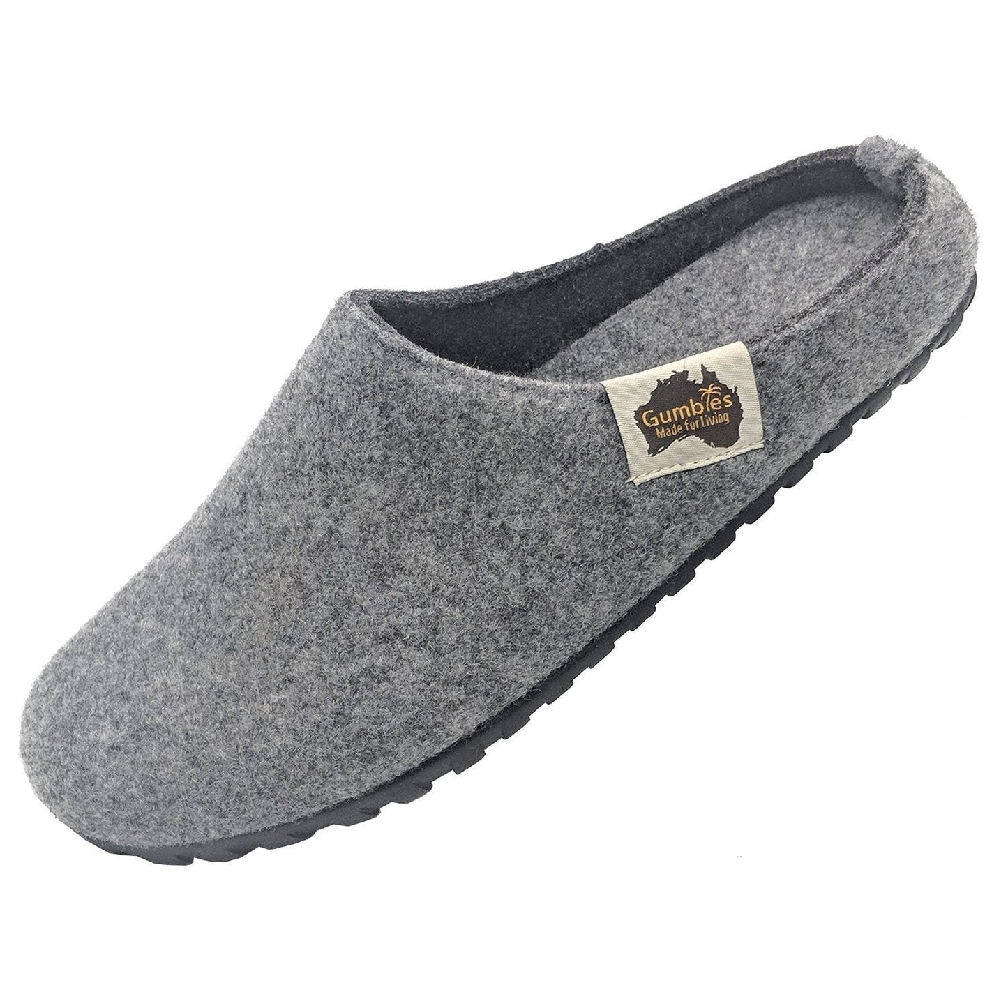 Outback Slipper - Grey & Charcoal