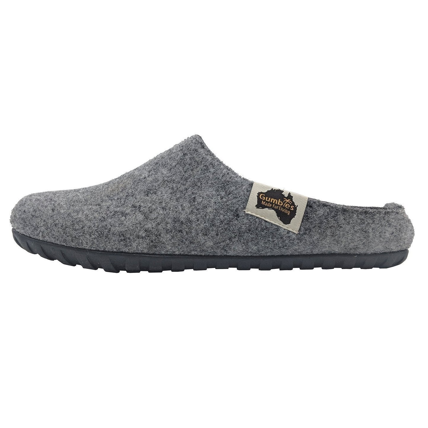 Outback Slipper - Grey & Charcoal