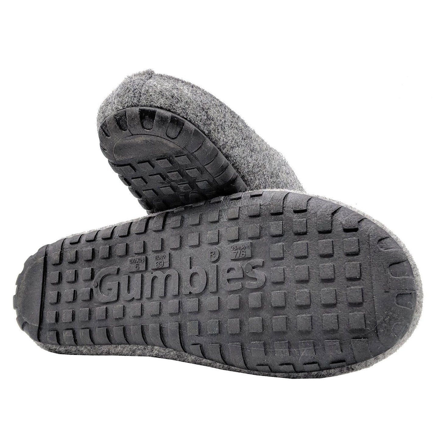 Outback Slipper - Grey & Charcoal