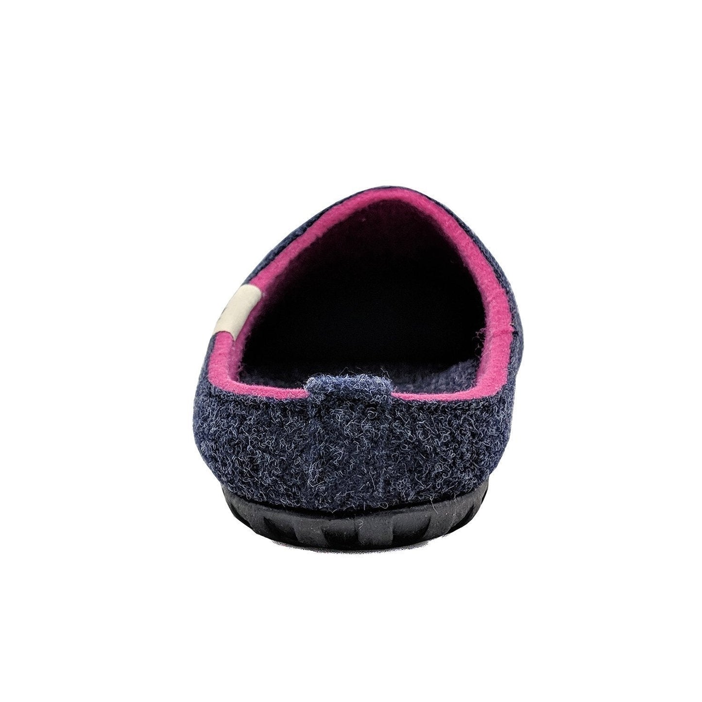 Outback Slipper - Navy & Pink
