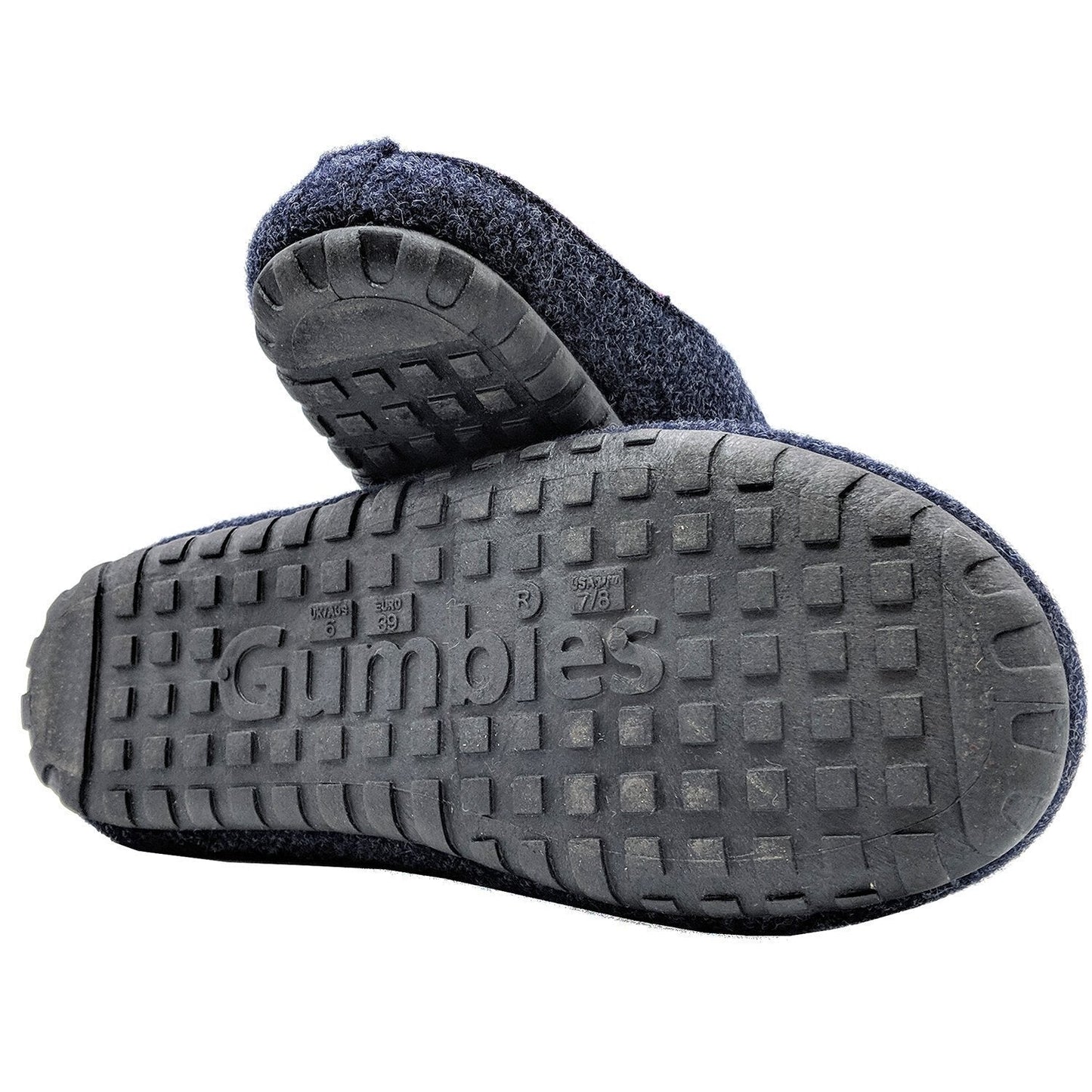 Outback Slipper - Navy & Pink