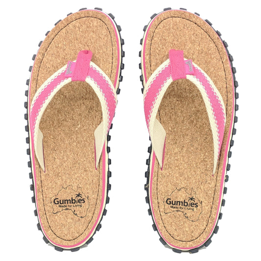 Corker Natural Cork Klip-Klap - Pink