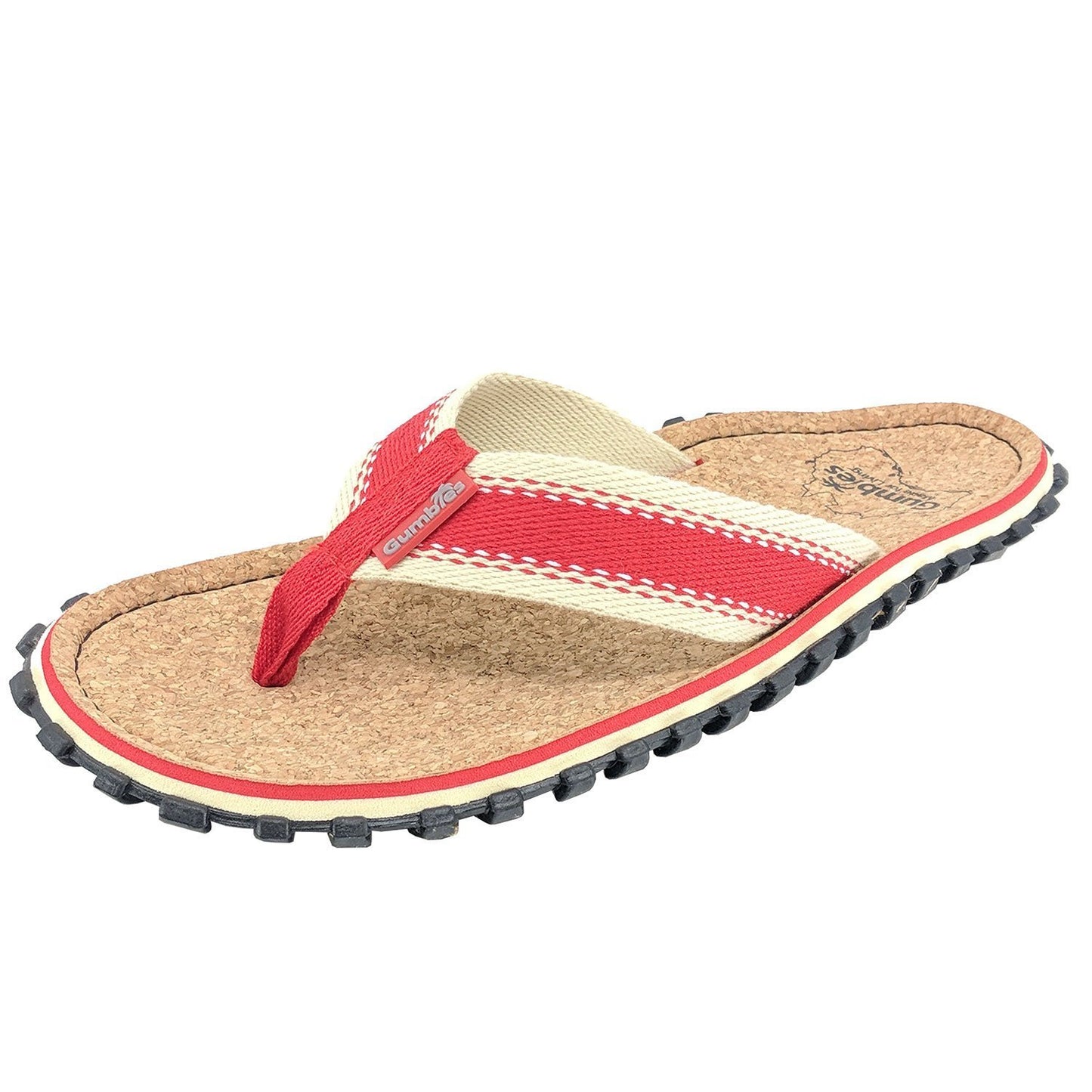 Corker Natural Cork Klip-Klap - Red