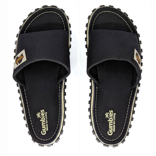 Islander Kanvas Slide - Sort