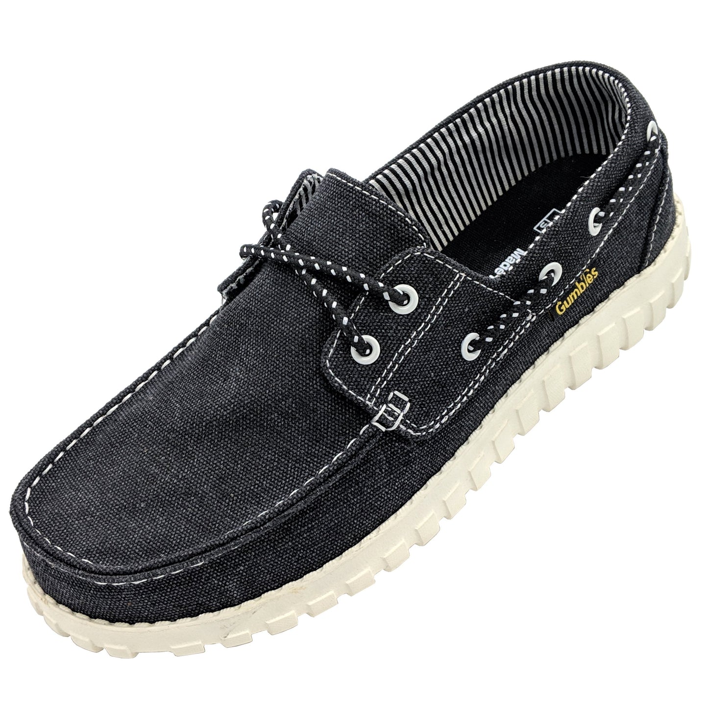 DeckMates™ Kanvas Sko - Black
