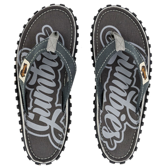 Islander Kanvas Klip-Klap - Cool Grey