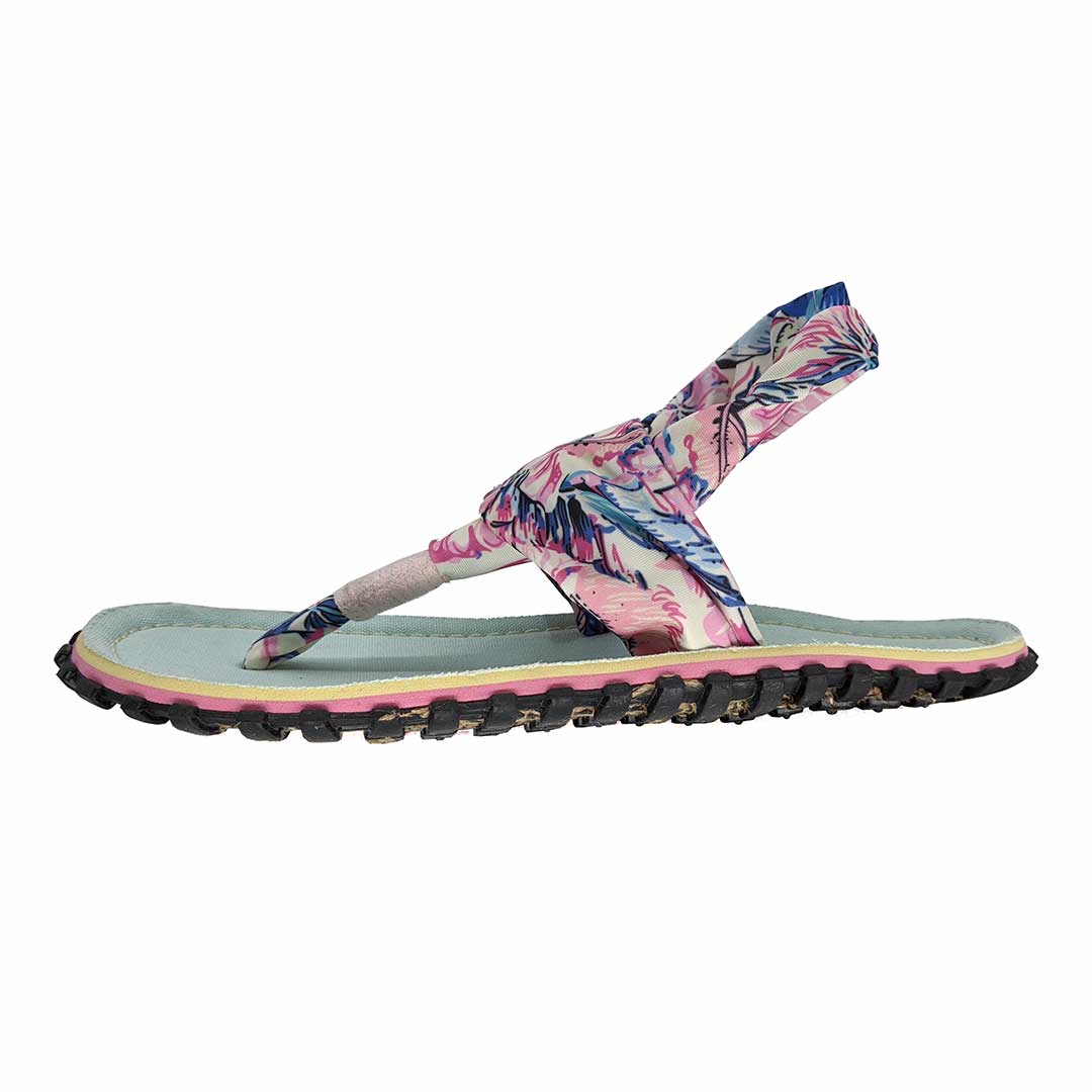 Slingback Kanvas Klip-Klap - Mint