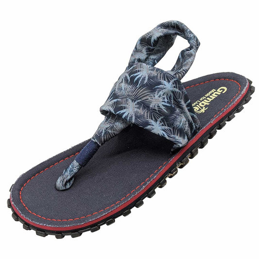 Slingback Kanvas Klip-Klap - Navy