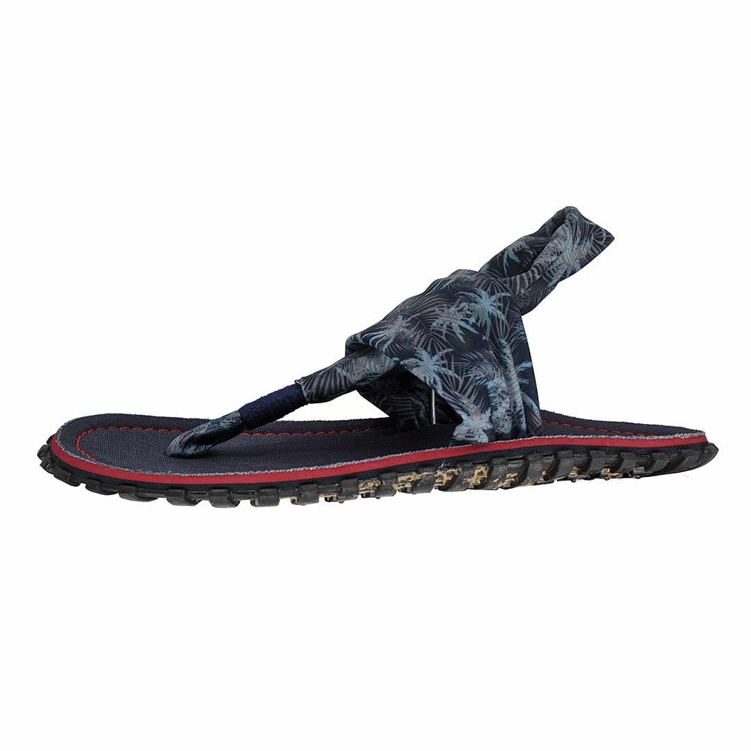 Slingback Kanvas Klip-Klap - Navy