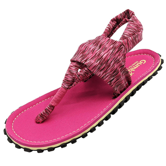 Slingback Kanvas Klip-Klap - Pink