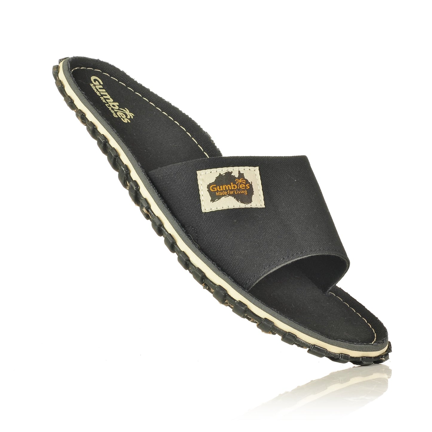 Islander Kanvas Slide - Sort