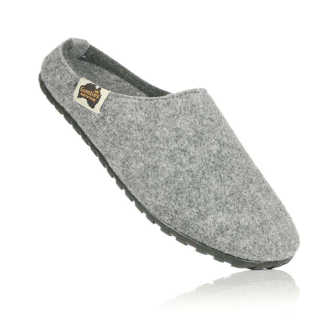 Outback Slipper - Grey & Charcoal