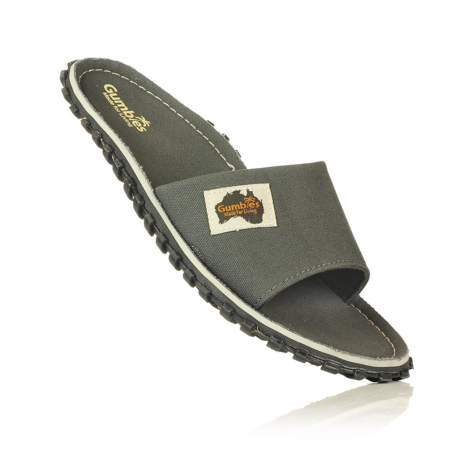 Islander Kanvas Slide - Cool Grey