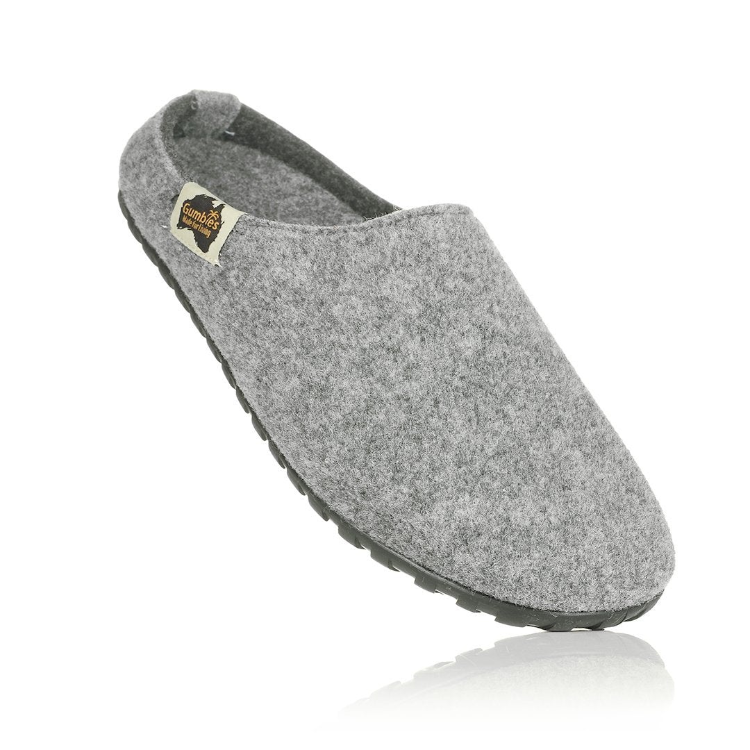 Outback Slipper - Grey & Charcoal