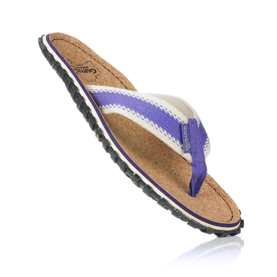 Corker Natural Cork Klip-Klap - Purple