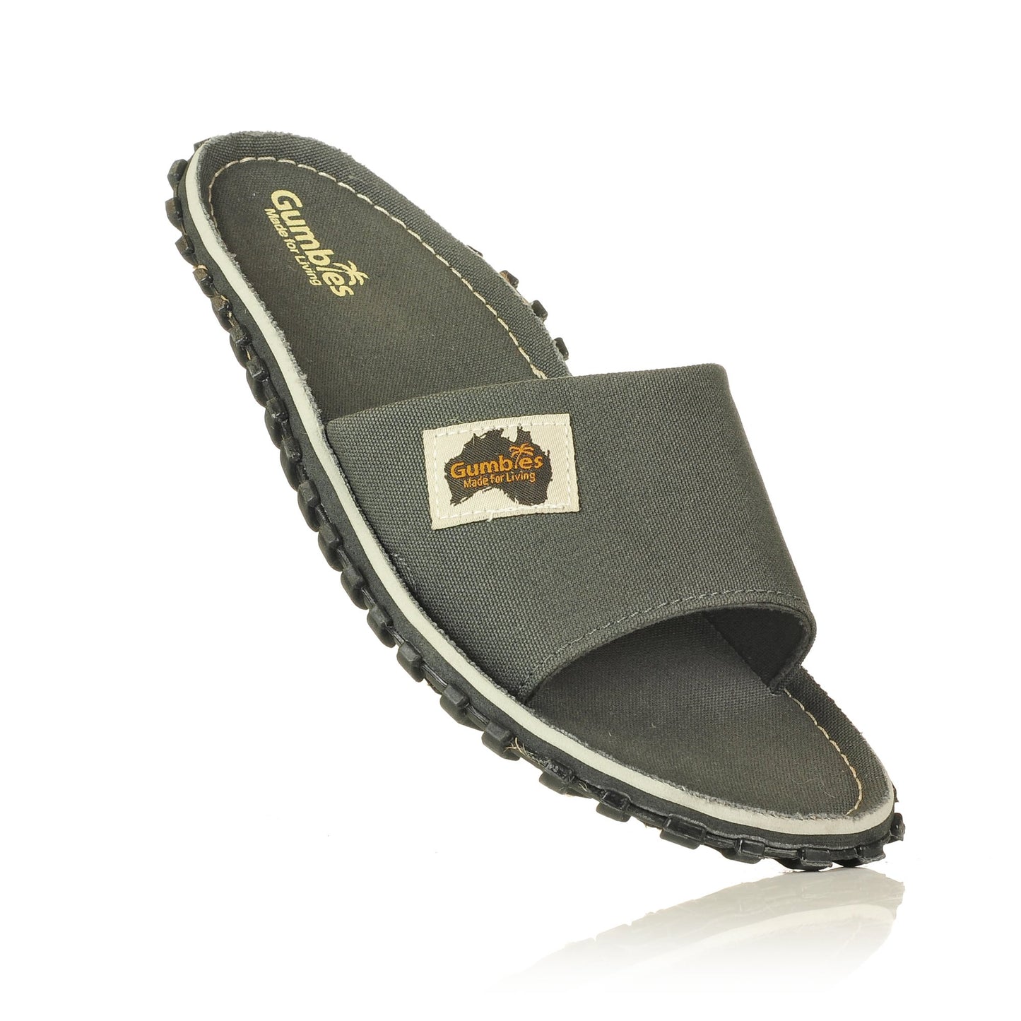 Islander Kanvas Slide - Cool Grey