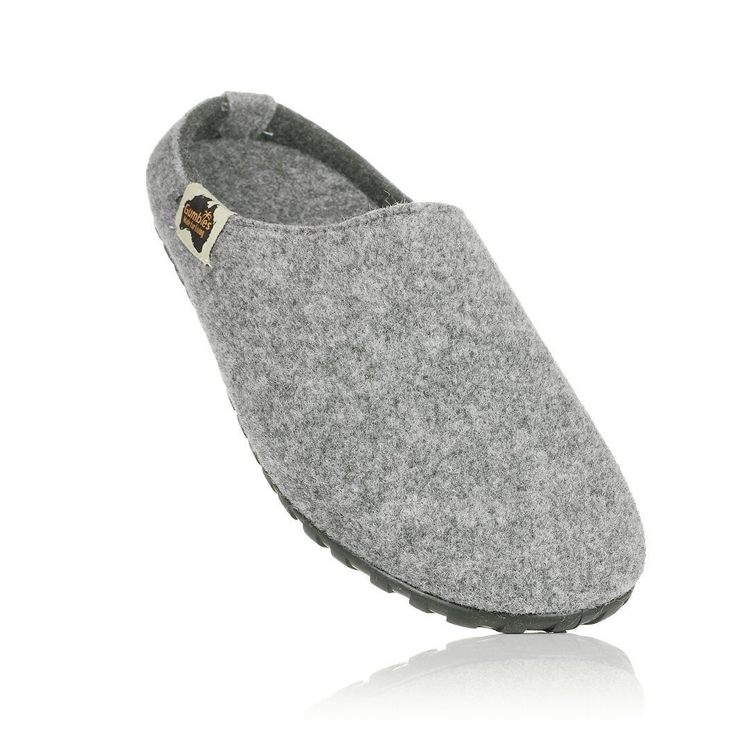 Outback Slipper - Grey & Charcoal