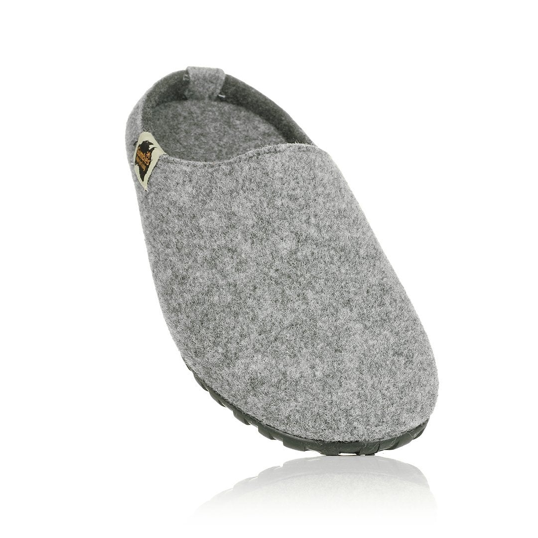 Outback Slipper - Grey & Charcoal