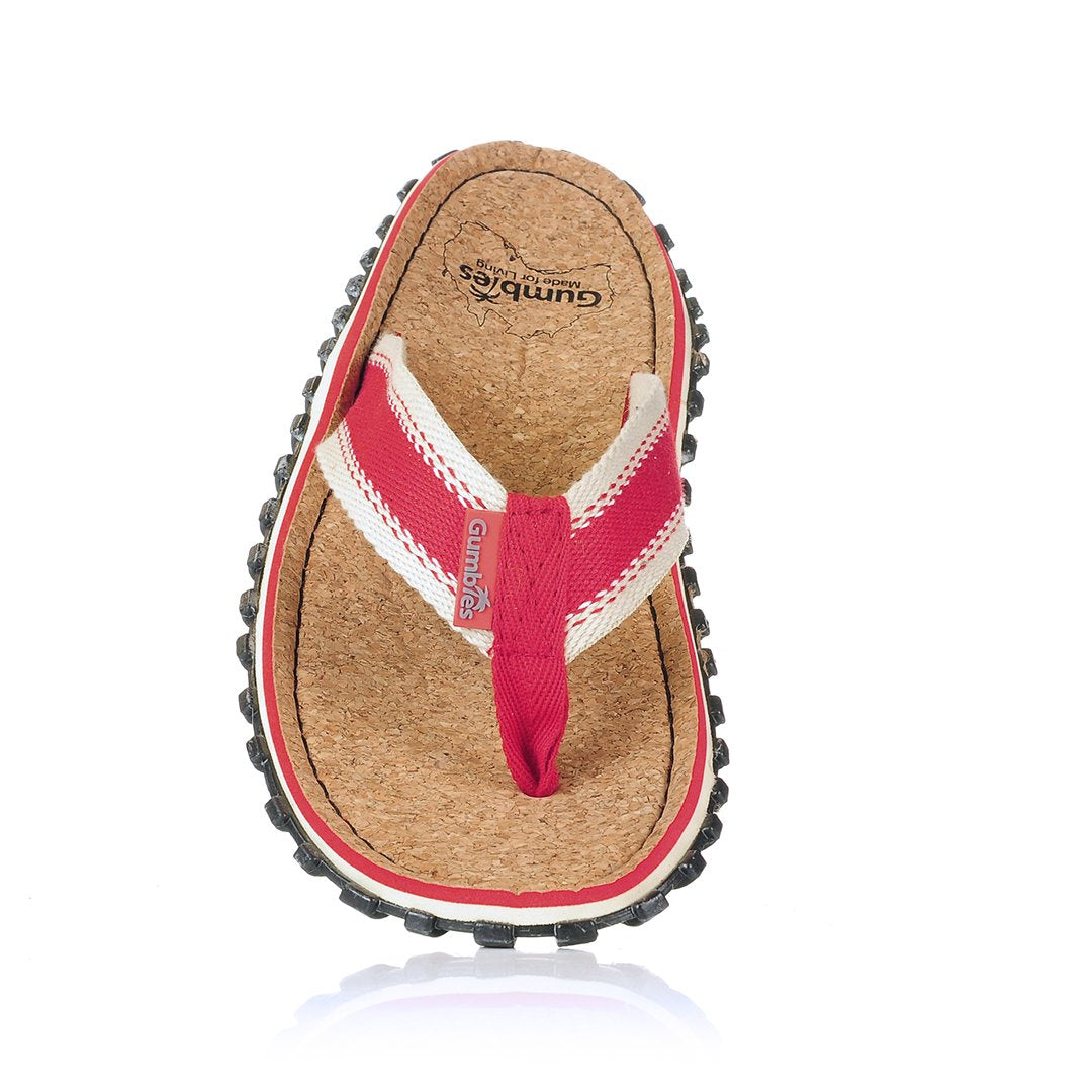Corker Natural Cork Klip-Klap - Red