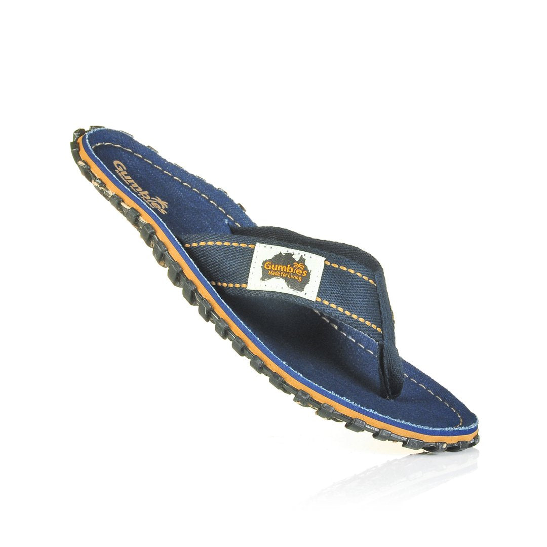 Islander Kanvas Klip-Klap - Dark Denim