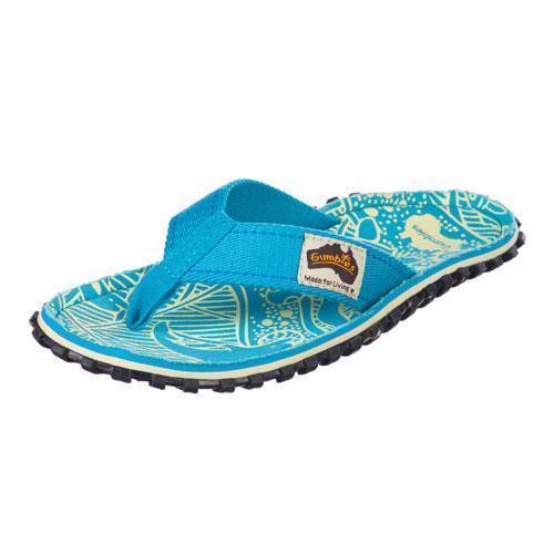 Islander Kanvas Klip-Klap - Turquoise