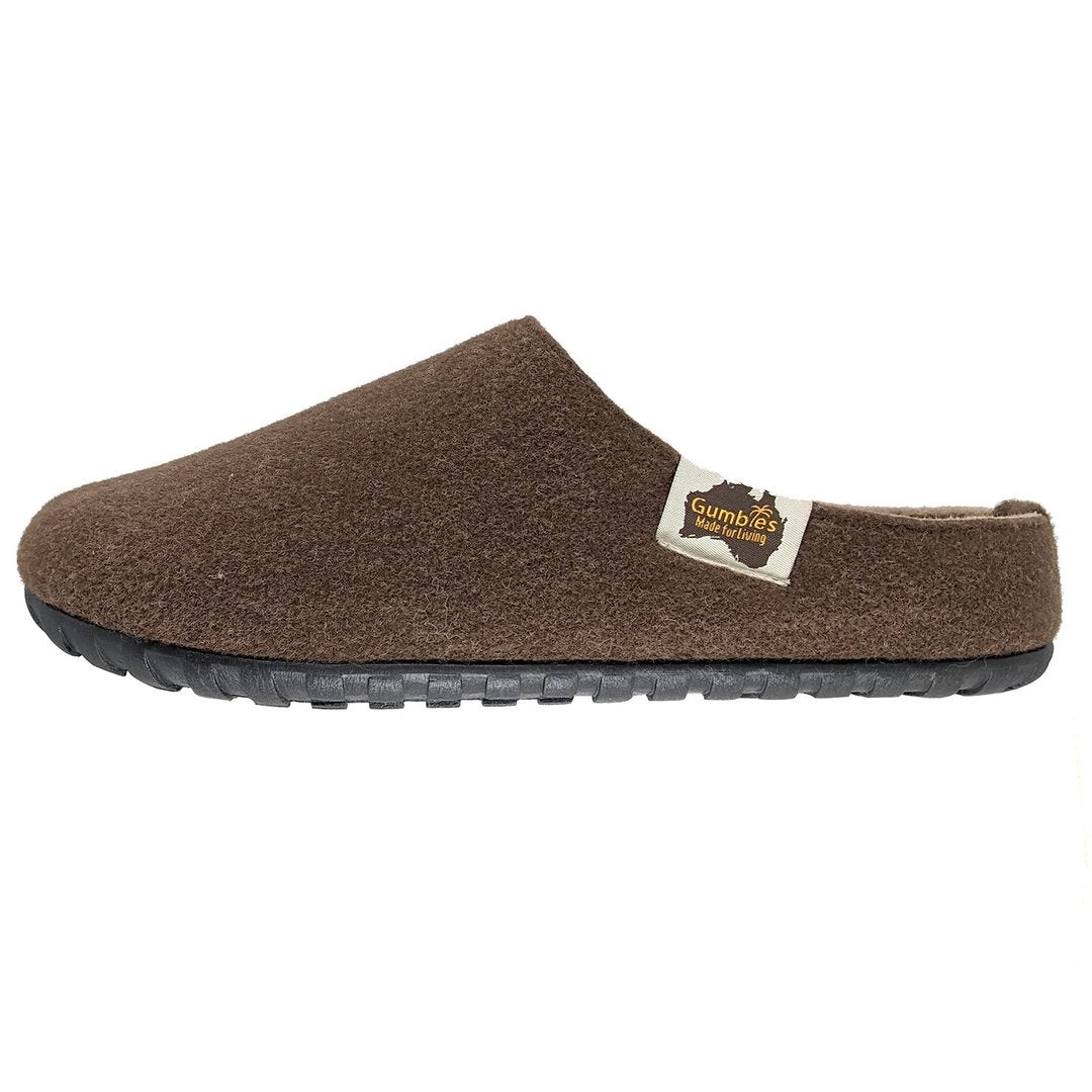 Outback Slipper - Chocolate & Cream